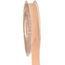 Artikel Sammetsband laxrosa presentband dekorativt band 15mm 7m