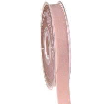 Artikel Sammetsband rosa smyckesband presentband 15mm 7m
