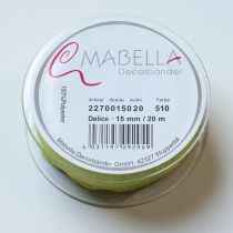 Artikel Band med prickmönster för dekorativ presentinslagning, 1,5 cm brett, 20 m långt