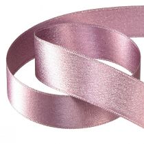 Artikel Dekorationsband, dekorationsband, glänsande band, rosa, B25mm, L20m