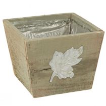 Artikel Shabby Chic Träväxtlåda Grå 11×14,5×14cm