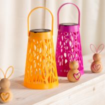 Artikel Solcellslykta för utomhusbruk, perfekt för mysiga sommarkvällar i trädgården och på uteplatsen, 26 cm, 2 stycken