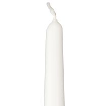 Artikel Koniska ljus 250/23 ljus vita 12 stycken