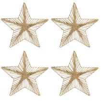 Artikel Star Jute Natural Rustik Julstjärna 30cm 4st