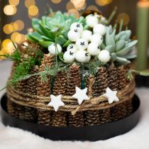 Artikel Spridda stjärnor med glitterkräm 2,5 cm 96 st
