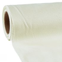 Artikel Bordslöpare sammet bordslöpare kräm dekorativt tyg 28×270cm