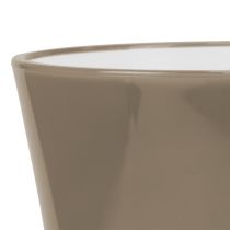 Artikel Vas &quot;Fizzy&quot; Ø13,5cm H20cm platinagrå 1 st