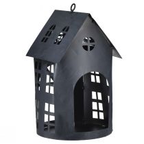 Artikel Fågelholk antikgrå metall 30x15 cm