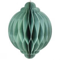 Artikel Julkulspapper turkos lök FSC Ø15cm H20cm