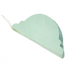 Artikel Julkulspapper turkos lök FSC Ø15cm H20cm