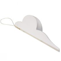 Artikel Julkula papper honeycomb dekoration lök vit FSC Ø12cm