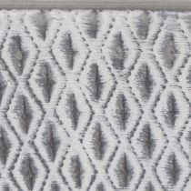 Artikel Zinkskål med diamantmönster, 26 cm x 15,5 cm