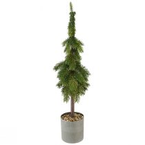 Artikel Spetsgran i kruka konstgjord julgran Ø12cm H70cm