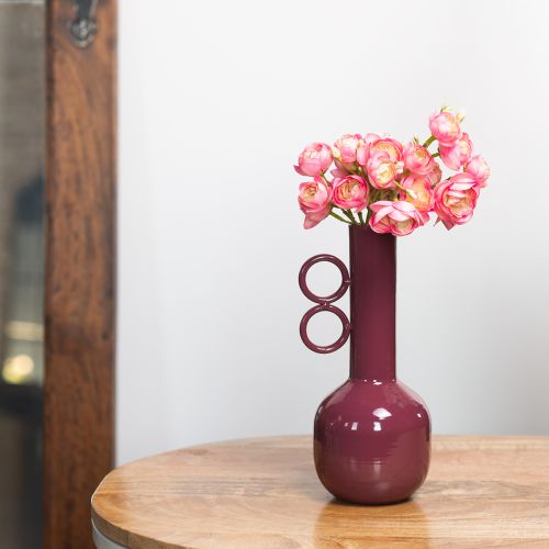 Artikel Konstgjord Ranunkelbukett, Snygg Borddekoration, 32 cm, 5 Styck