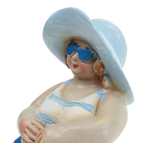 Floristik24 Maritime Deco Dam Deco Figures Baddeko H10/9,5cm Set om 2