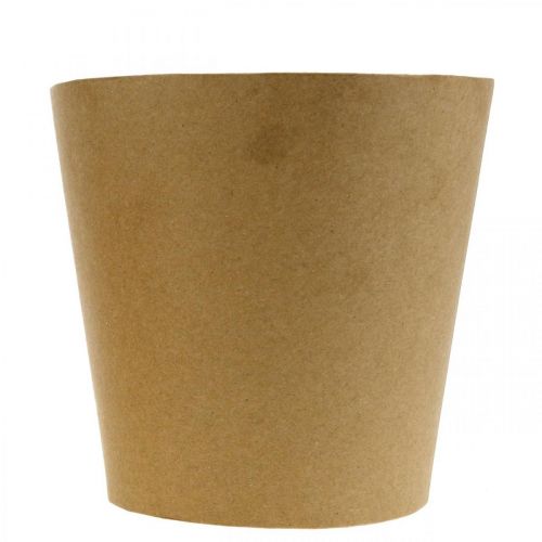 Artikel Pappersblomkruka, växtkruka, cachepot natur Ø13cm H12,5cm 4st