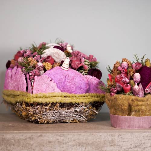 Floristik24 Kudde mossa, vinstockar 25cm x25cm