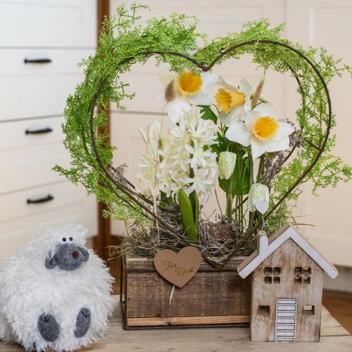 Floristik24 Fritillaria i kruka, rutblomma grön och vit, konstgjord blomma
