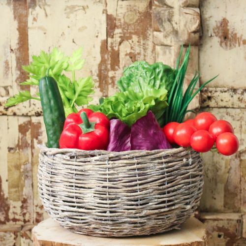 Floristik24 Paprika konstgjord röd 8cm 4st