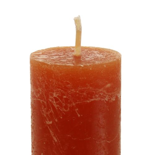 Artikel Koniska ljus färgade bruna ljus 34×240mm 4st