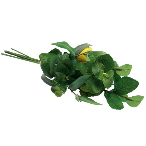 Artikel Dekorativa grenar Medelhavet dekorativa citroner konstgjorda 50cm