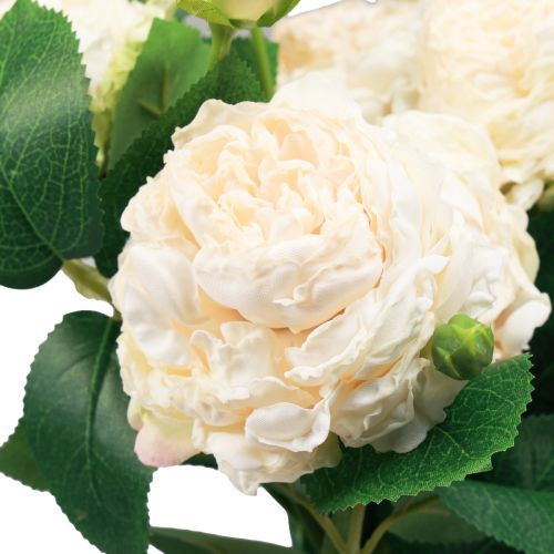 Artikel Konstgjorda Rosor Cream Konstgjorda Rosor Dry Look 53cm 3 St