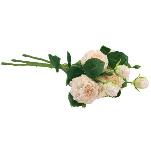 Artikel Konstgjorda Rosor Cream Konstgjorda Rosor Dry Look 53cm 3 St