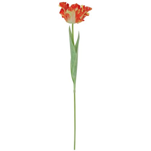 Floristik24 Konstgjord blomma papegoja tulpan konstgjord tulpan orange 69cm