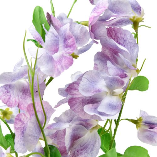 Floristik24 Konstgjorda Blommor Lila Vicker Vicia Trädgårdsblommor 61cm 3st