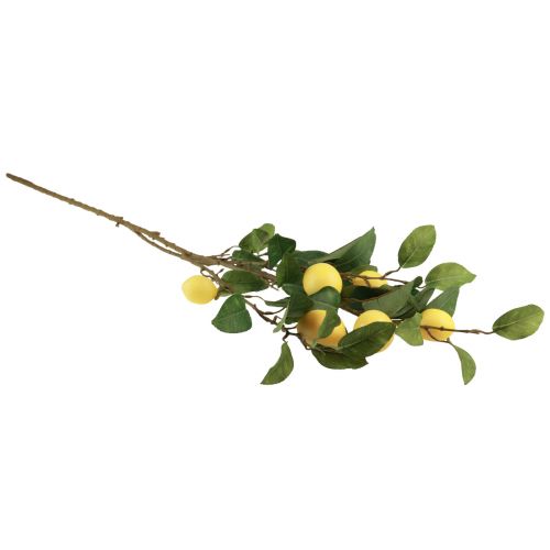 Artikel Dekorativ citrongren med 6 konstgjorda citroner 100cm