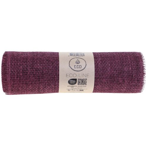 Artikel Bordslöpare jute juteband bordsband vinröd 30cm 5m
