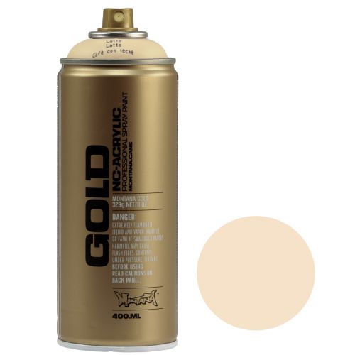 Floristik24 Sprayfärg Spray Beige Montana Gold Latte Matt 400ml