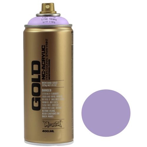 Floristik24 Sprayfärg Spray Montana Guld Ljuslila Matt 400ml