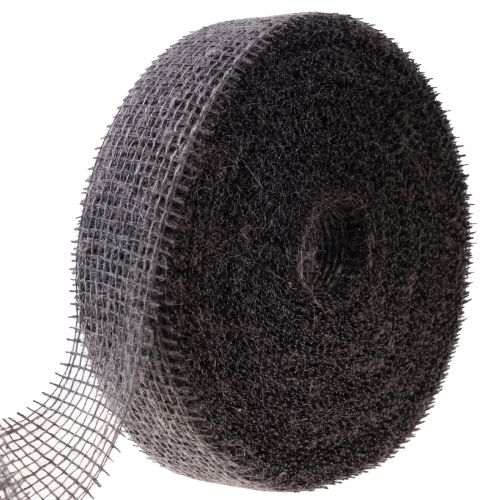 Floristik24 Juteband nät band deco band jute brun taupe 5cm 40m