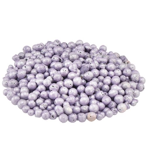 Artikel Briljanta dekorativa pärlor 4mm - 8mm lila 1l