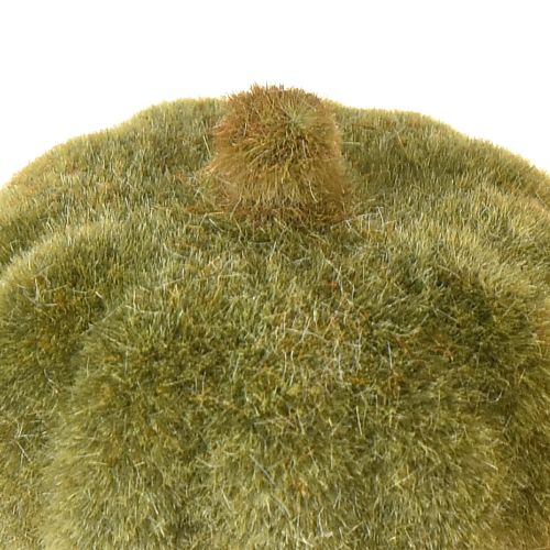 Artikel Mini pumpadekoration flockad prydnad 6 färger Ø4cm 24 st