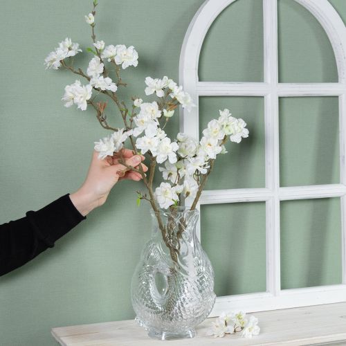 Artikel Glasvas i dekorativ fiskform för harmonisk rumsdesign, 24,5 cm