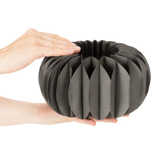 Artikel Dekorationsringar av pumpapapper i honungskaka 24 cm 4 st
