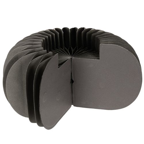 Dekorationsringar av pumpapapper i honungskaka 24 cm 4 st | Floristik24.se