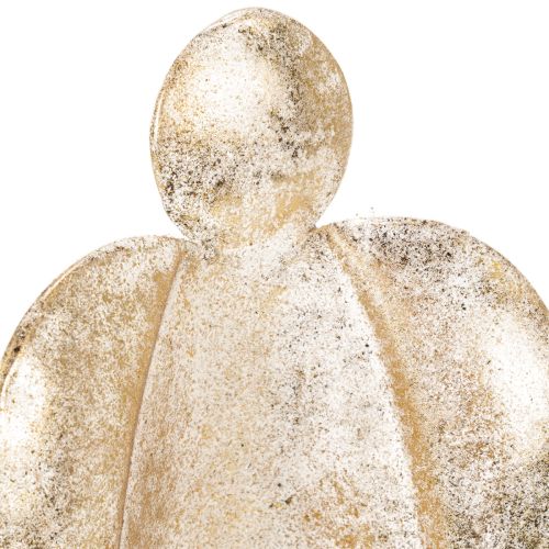 Ljusstake ängelfigur guld