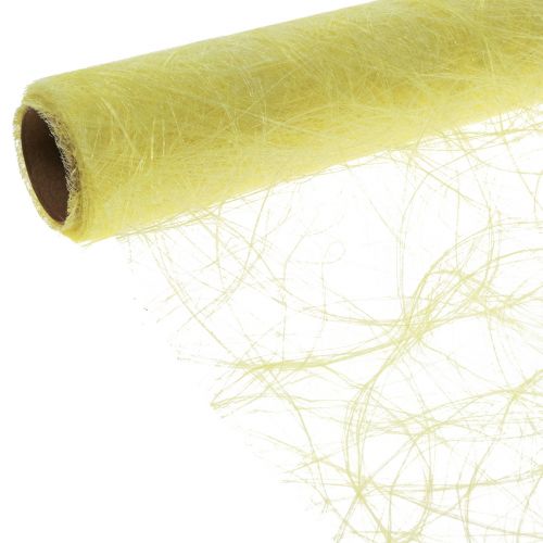 Deco fleece Sizoweb bordslöpare gul 30cm 5m