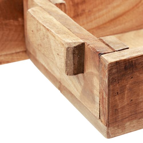 Artikel Låda för plantering av träkruka 48,5/40,5/32,5 cm set om 3