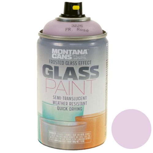 Artikel Glasfärg sprayeffekt spray sprayfärg glas rosa matt 250ml