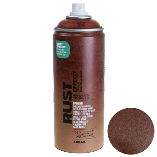 Floristik24 Rust Spray Effekt Spray Rost Spray Insida och Utsida Brun 400ml