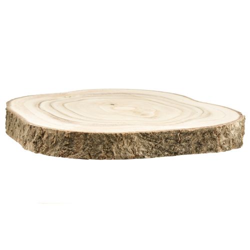 Artikel Trädskiva blåklocka träd naturlig Ø20-25cm 1 st