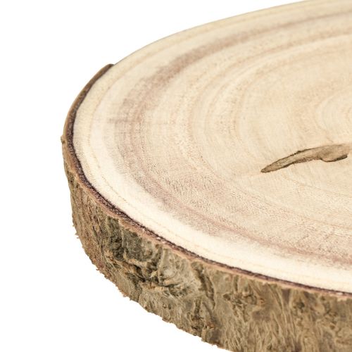 Artikel Trädskiva blåklocka träd naturlig Ø20-25cm 1 st