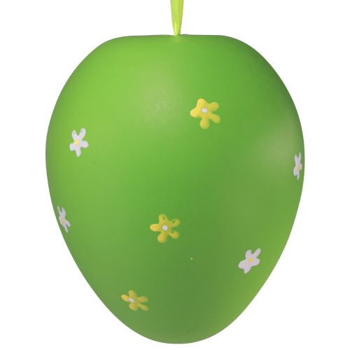 Floristik24 Påskägg hängande plastägg 6,5x10cm 6 st
