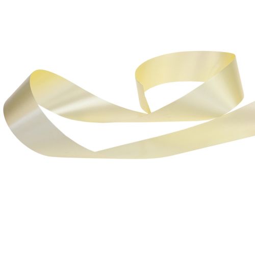 Artikel Curlingband presentband rosettband ljusgult 50mm 100m