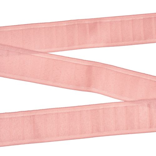 Dekorationsband bandöglor rosa 40mm 6m