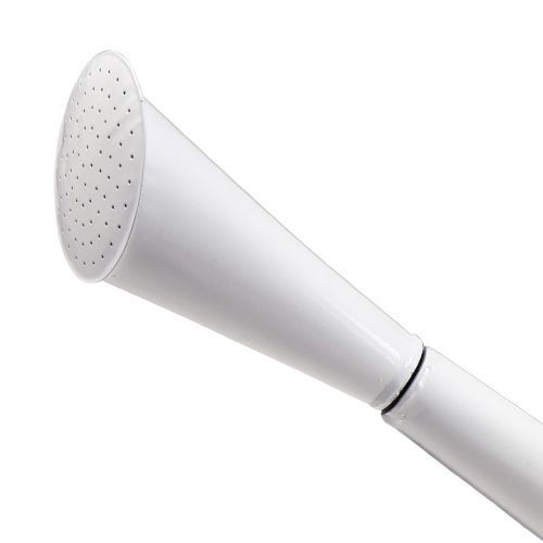Floristik24 Dekorativ vattenkanna metall dekorativ burk vit 67cm 1 st